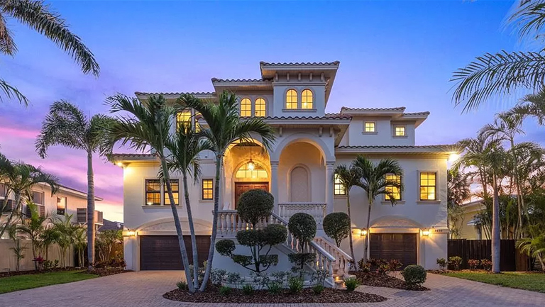 Luxury Waterfront Home for Sale St Pete Beach, Fl  3650 Belle Vista Dr 33706